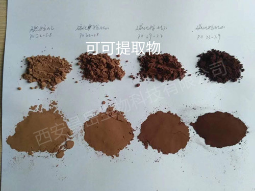 可可提取物、可可粉、可可堿